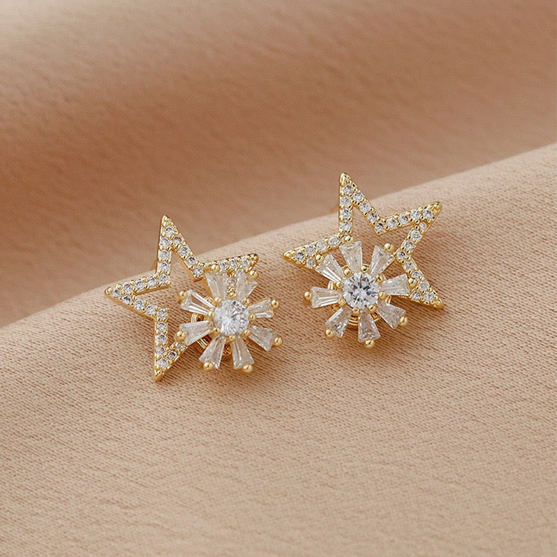 Spinning Starburst Earrings
