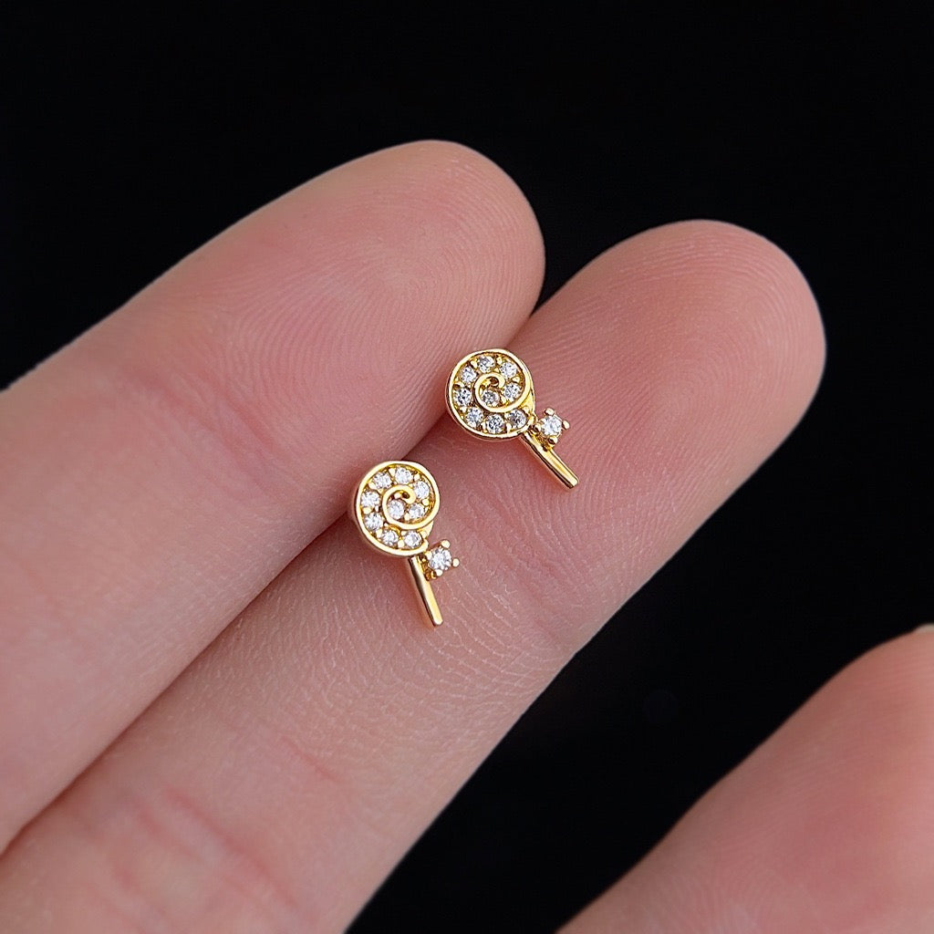 Mini Lollipop Stud Earrings | Sweet Whimsy