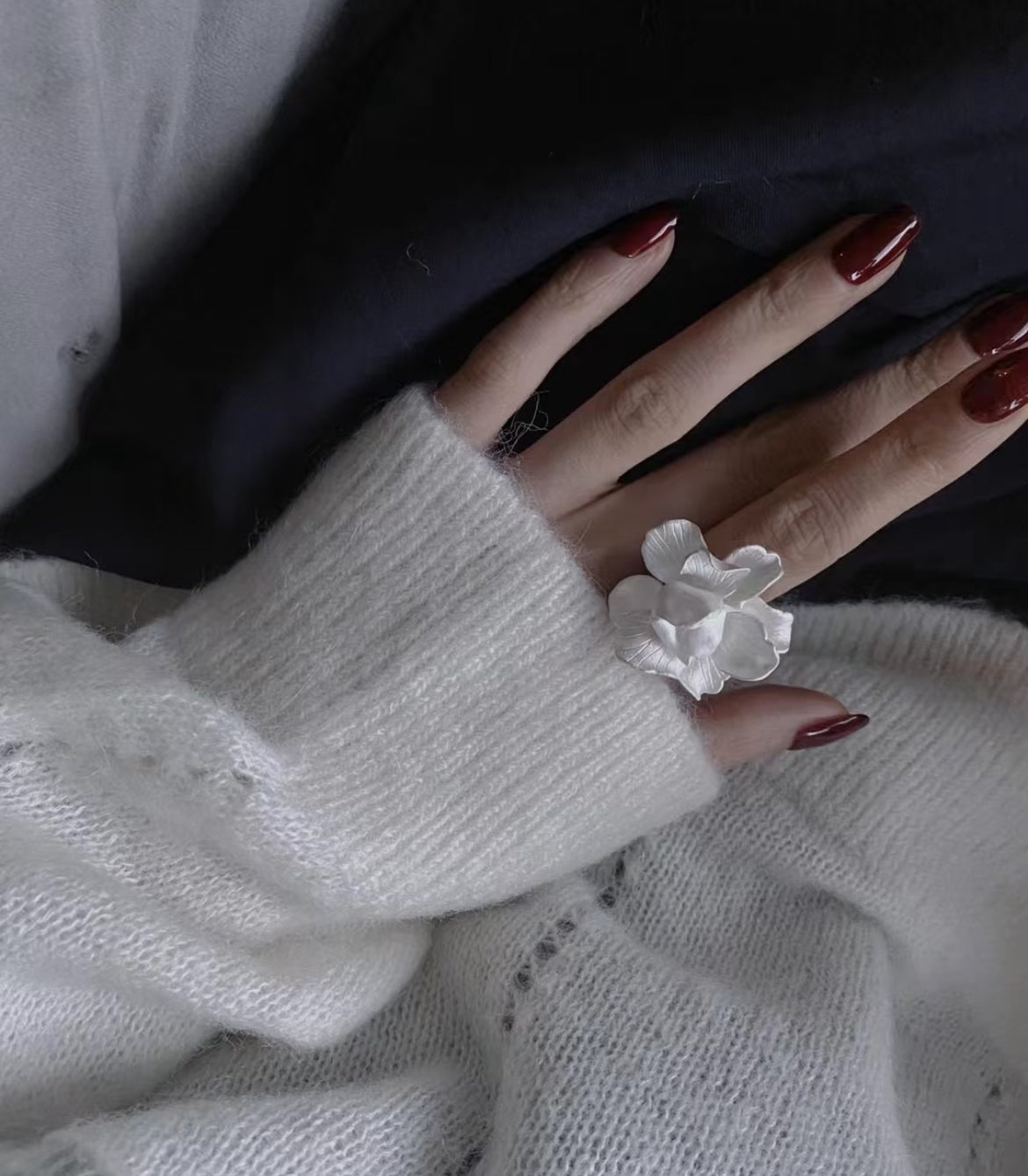Mystery Bloom Statement Ring