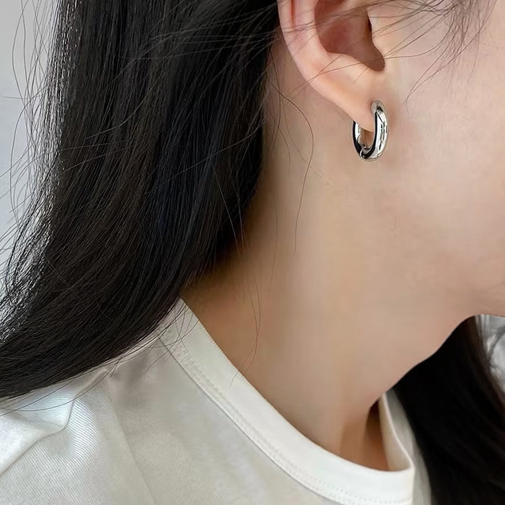 Silver Classic Huggies