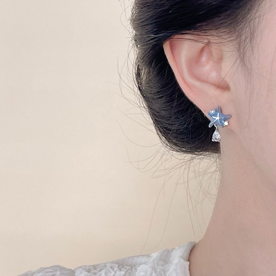 Starfish Sparkle Studs