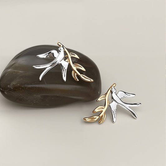 Soaring Olive Branch Earrings