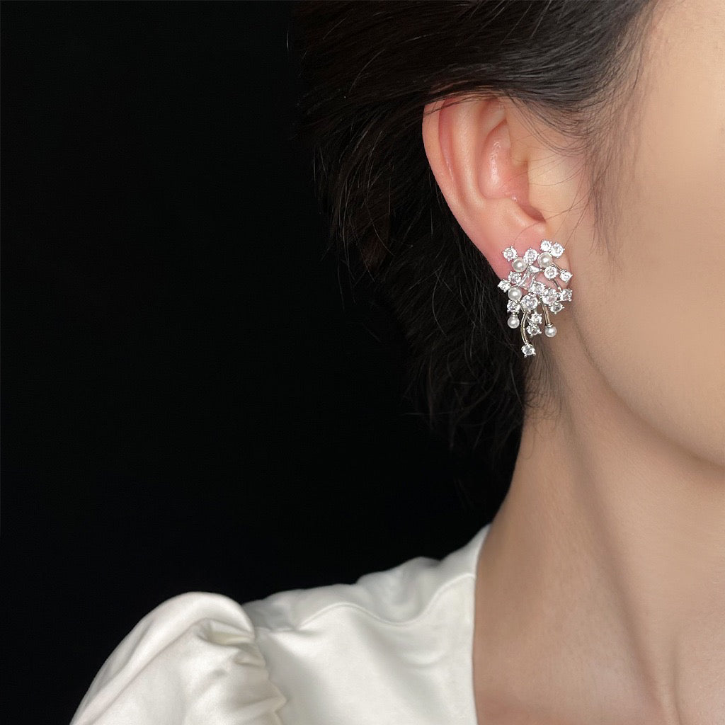 Sparkling Firework Earrings | Midnight Bloom