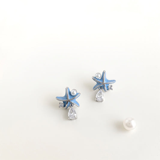 Starfish Sparkle Studs