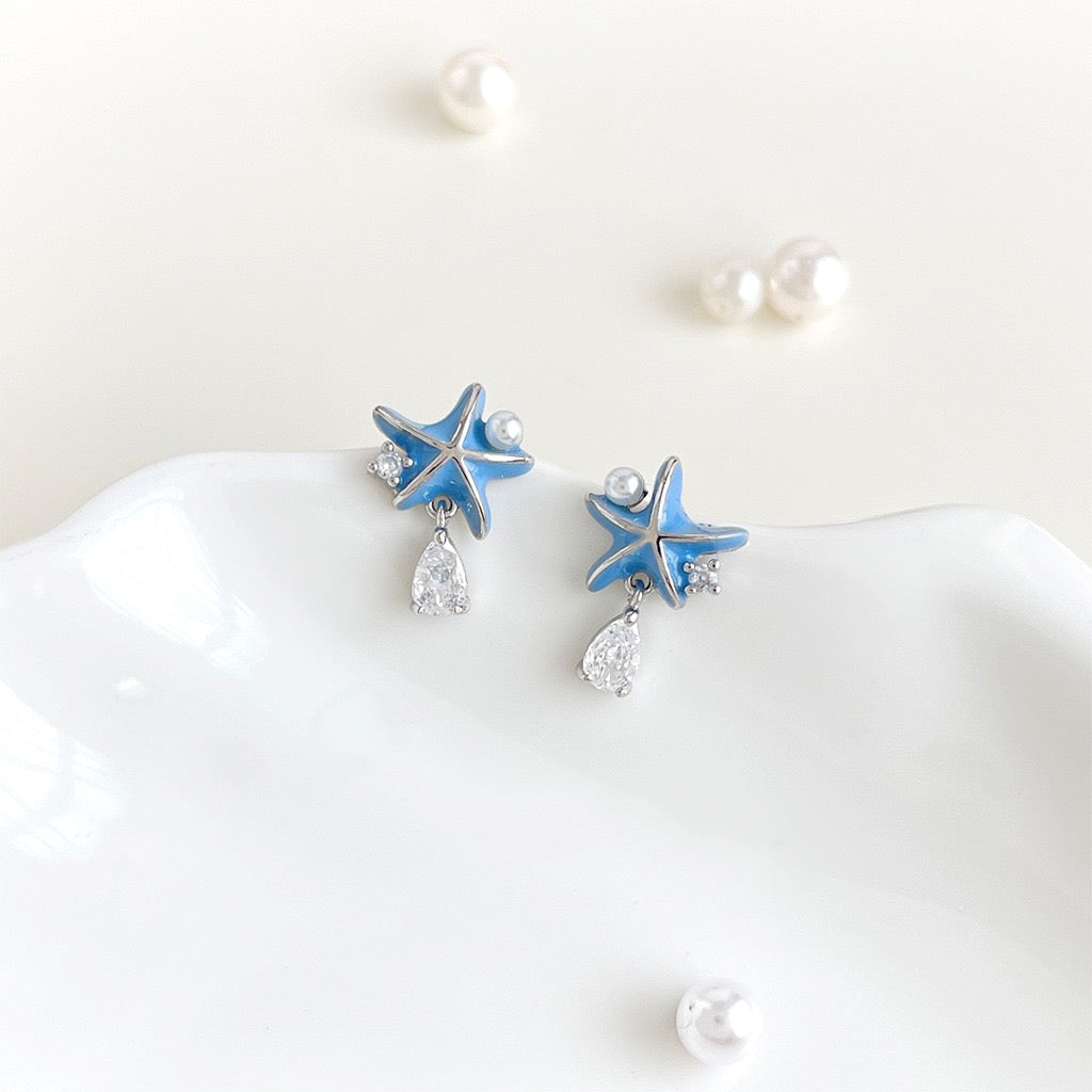 Starfish Sparkle Studs