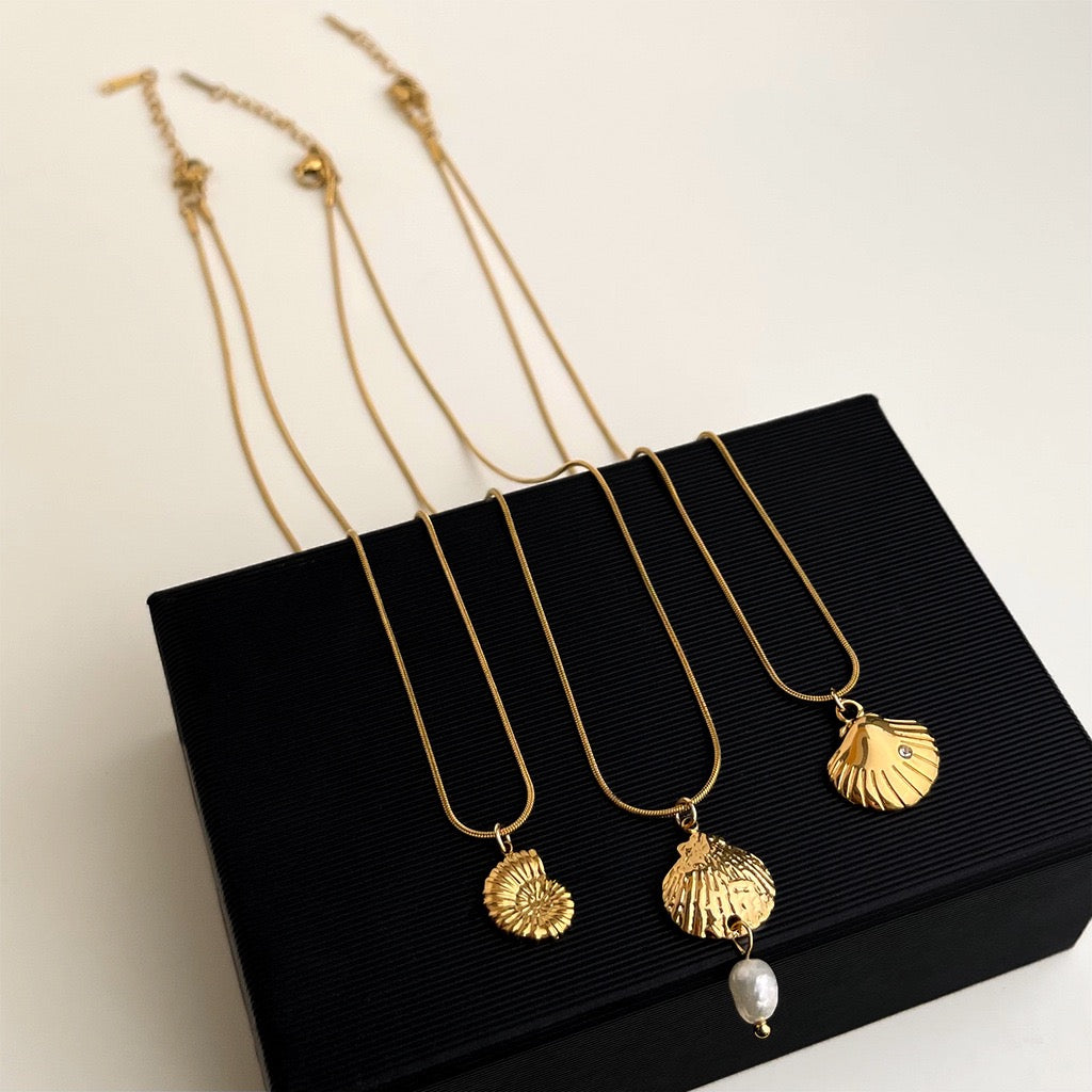 Ocean-Inspired Anti-Tarnish Necklaces