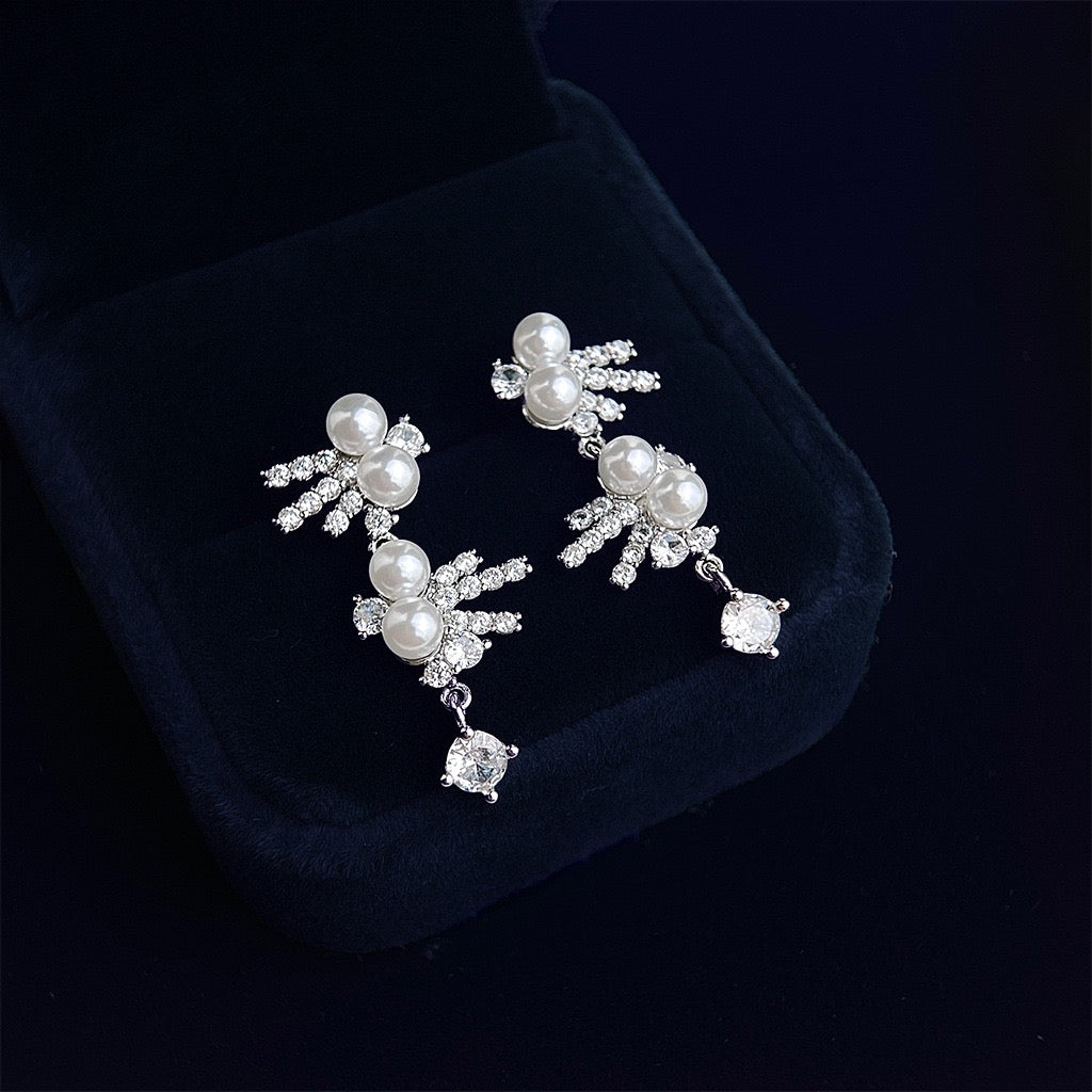 Starlight Comet Drop Earrings