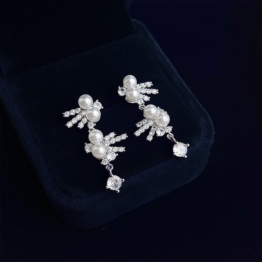 Starlight Comet Drop Earrings