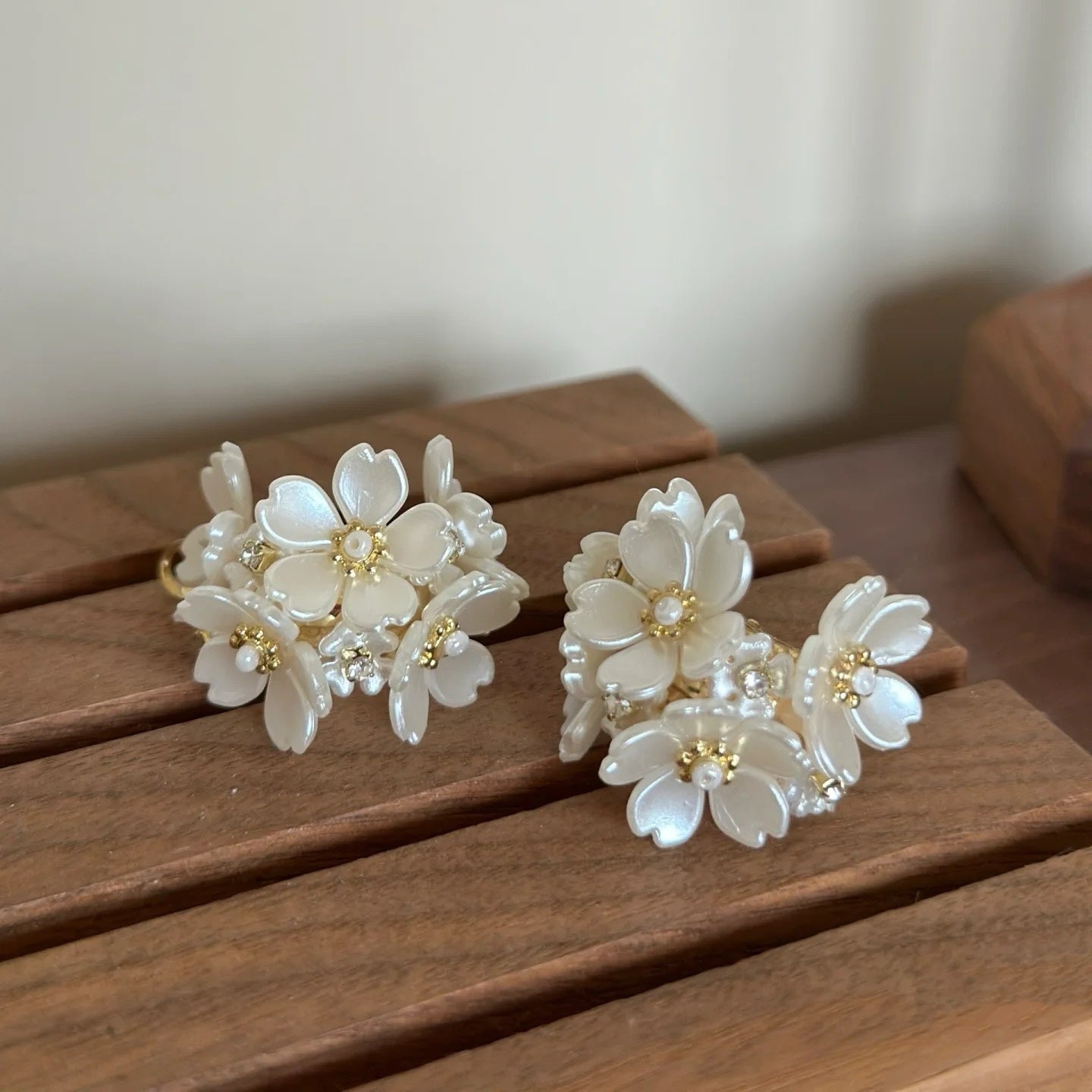 Floral Cascade Hoops