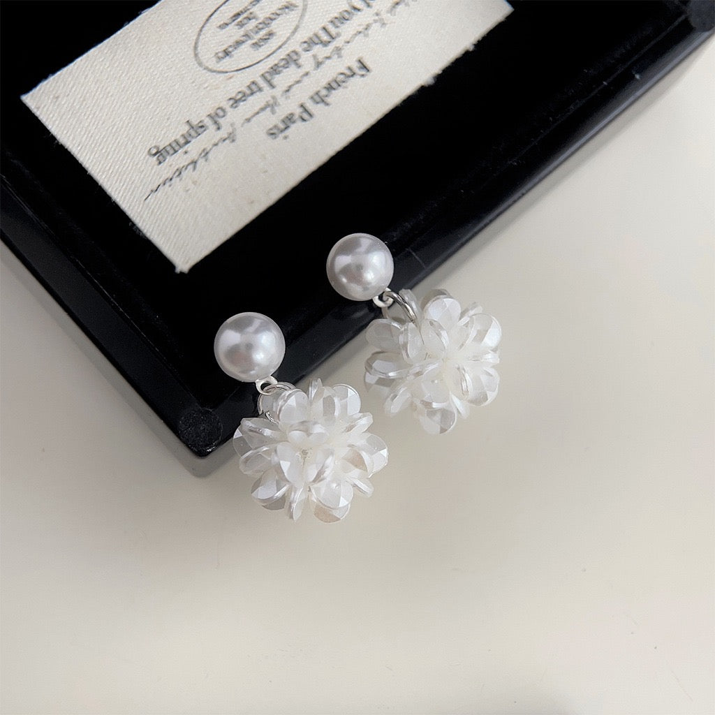 Hydrangea Bloom Earrings