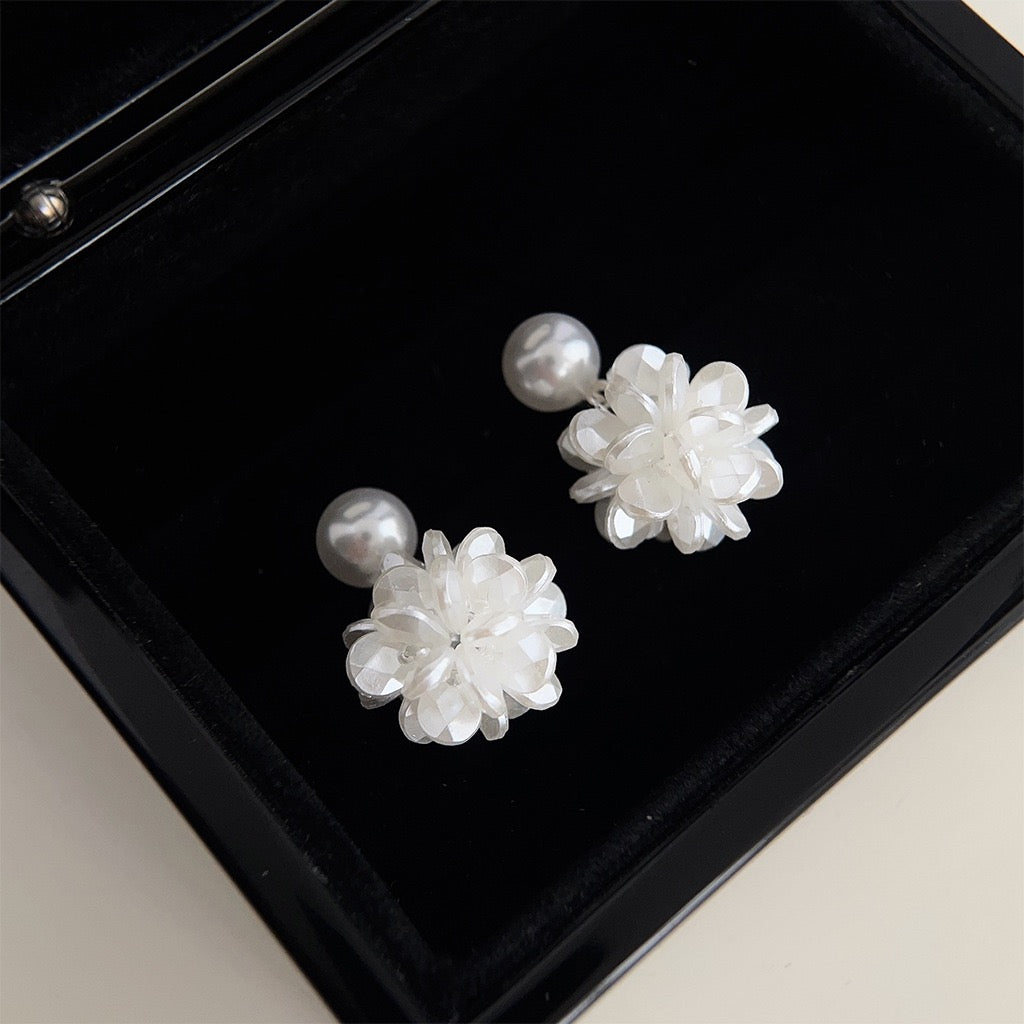 Hydrangea Bloom Earrings